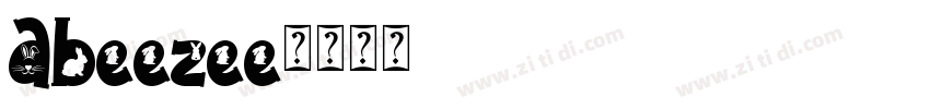abeezee字体转换