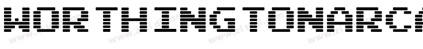 WorthingtonArcade字体转换