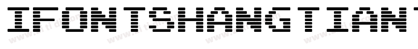 iFontshangtiantengfe字体转换