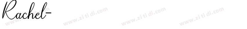Rachel字体转换