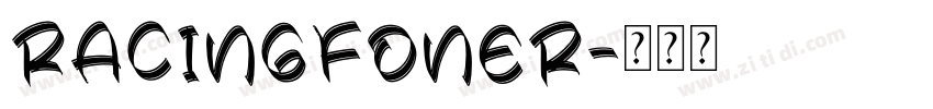RacingFoner字体转换