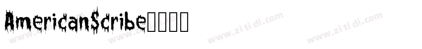 AmericanScribe字体转换