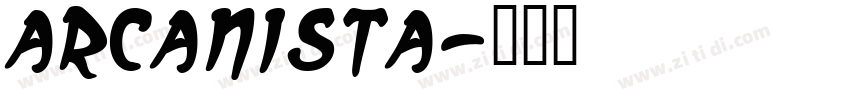 Arcanista字体转换