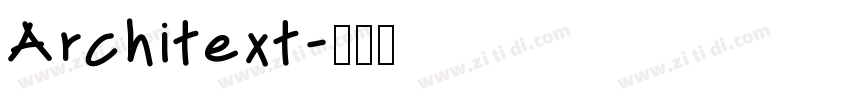 Architext字体转换