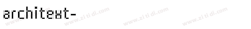 Architext字体转换
