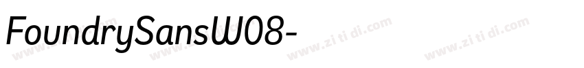 FoundrySansW08字体转换 FoundrySansW08字体转换
