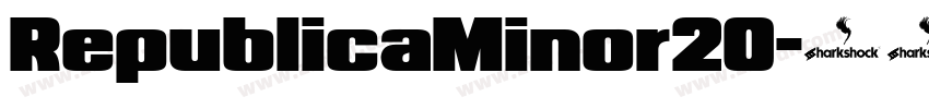 RepublicaMinor20字体转换
