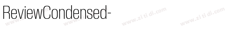 ReviewCondensed字体转换 ReviewCondensed字体转换
