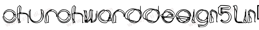 ChurchwardDesign5Lin字体转换