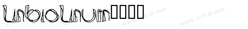LinBiolinum字体转换