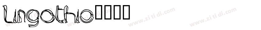 LinGothic字体转换