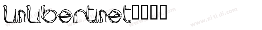 LinLibertineT字体转换