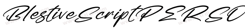 BlestiveScriptPERSON字体转换