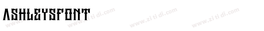 AshleysFont字体转换