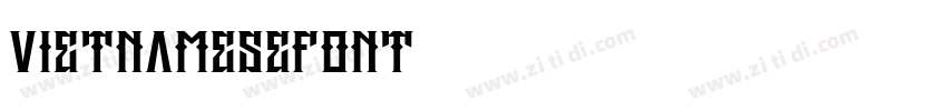 VietnameseFont字体转换