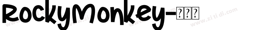 RockyMonkey字体转换