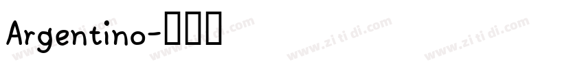 Argentino字体转换