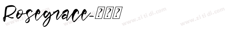 Rosegrace字体转换