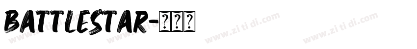 battlestar字体转换