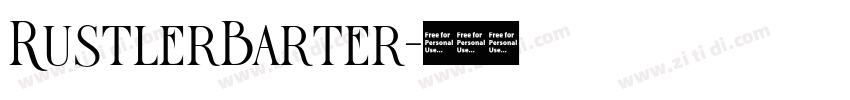 RustlerBarter字体转换