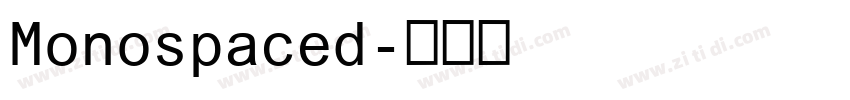 Monospaced字体转换