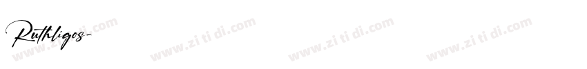 Ruthligos字体转换
