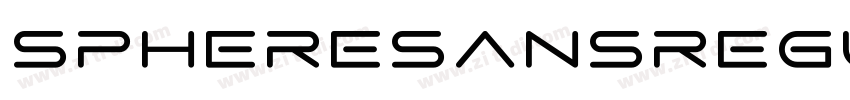 SphereSansRegular字体转换