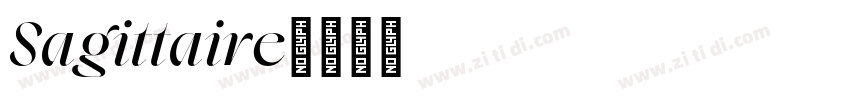 Sagittaire字体转换