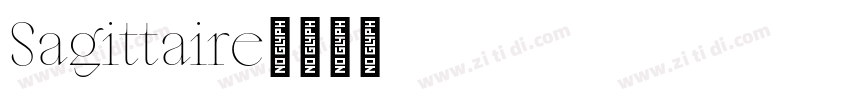 Sagittaire字体转换