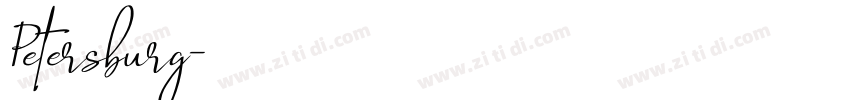 Petersburg字体转换