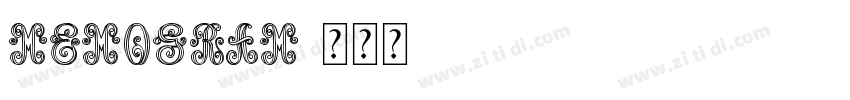 Memogram字体转换