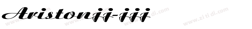 Ariston字体字体转换