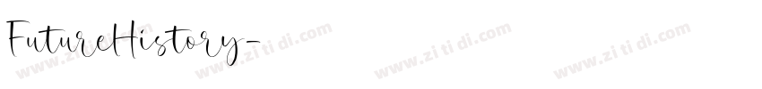 FutureHistory字体转换