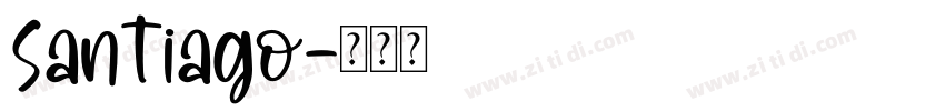 Santiago字体转换