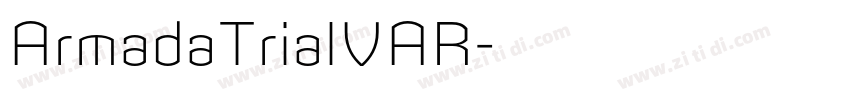 ArmadaTrialVAR字体转换