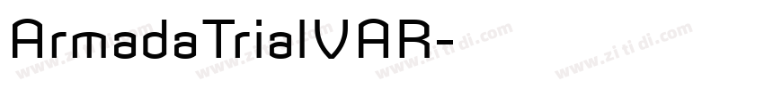ArmadaTrialVAR字体转换