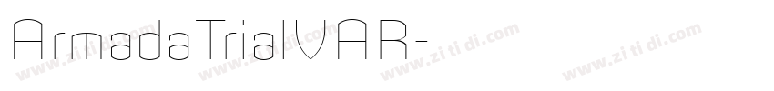 ArmadaTrialVAR字体转换