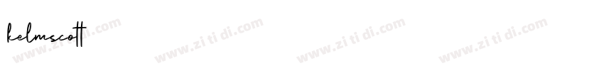 kelmscott字体转换