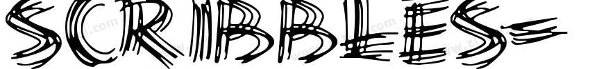 scribbles字体转换