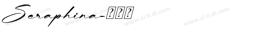 Seraphina字体转换