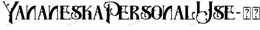 YananeskaPersonalUse字体转换