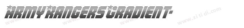 ArmyRangersGradient字体转换