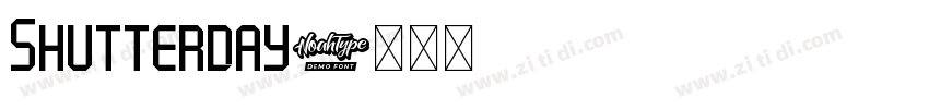 Shutterday字体转换