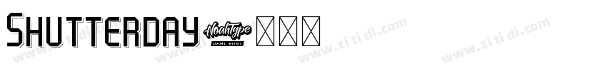 Shutterday字体转换