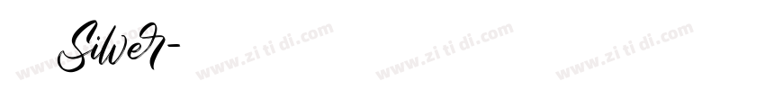 呃崛Silver字体转换