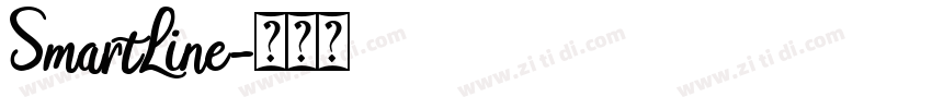 SmartLine字体转换