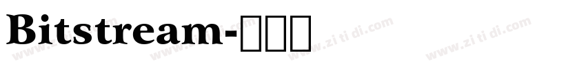 Bitstream字体转换 Bitstream字体转换