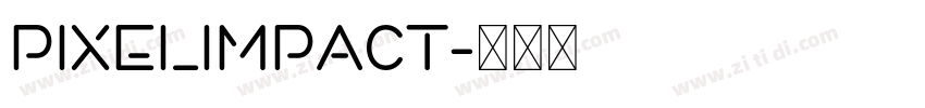PixelImpact字体转换