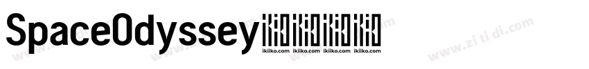 SpaceOdyssey字体转换