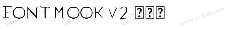 FONTMOOKV2字体转换